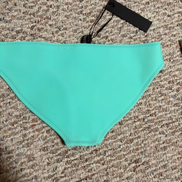 NWT Triangl Bambi Bubble Mint Neoprene Bikini Bottoms Size XS - Picture 2 of 7